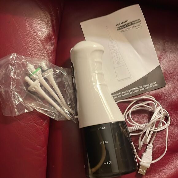 New Insmart portable cordless oral irrigator dental water flosser NWOT - Picture 2 of 11